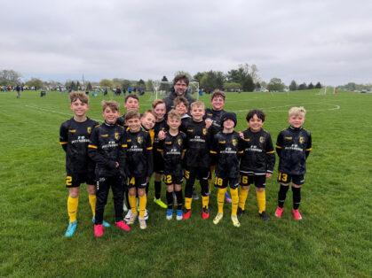 braving the cold at nike challenge cup