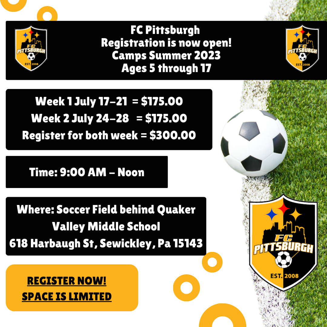 FC Pittsburgh Soccer Camps Summer 2023 (1)