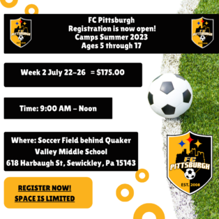 FC Pittsburgh Soccer Camps Summer 2023 3