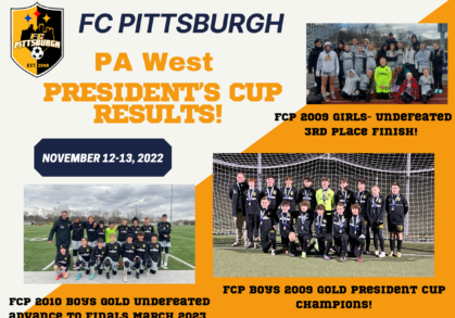 Fall Presidents Cup Champions 2022