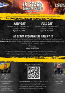 IK Start Elite ID Summer Camps