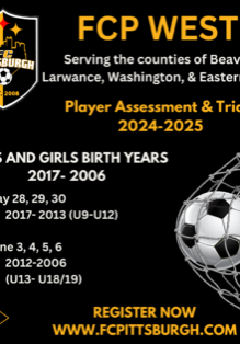 Tryouts-FC Pittsburgh WEST