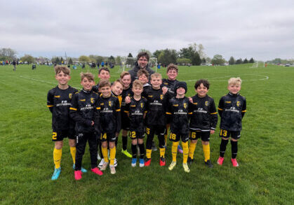 braving the cold at nike challenge cup